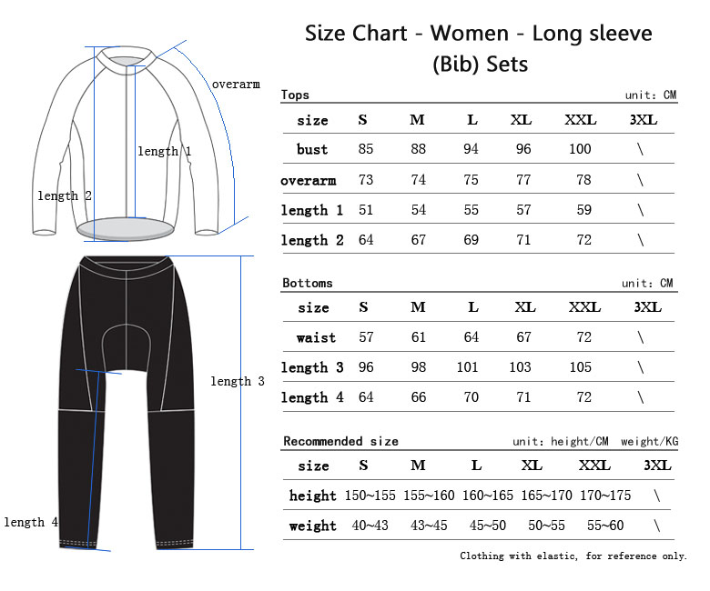 Size Chart_Up to 60% off|CyclingEasy | Team Cycling Jerseys and Kits at ...